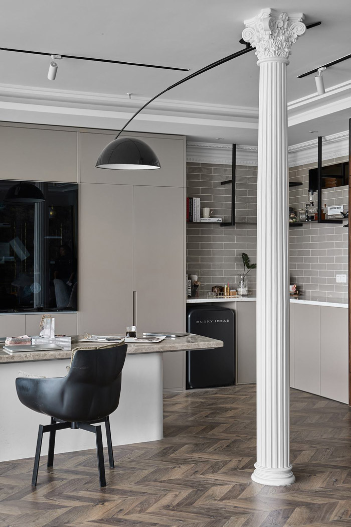 公寓式辦公室辦公區(qū)裝修設(shè)計(jì)效果圖