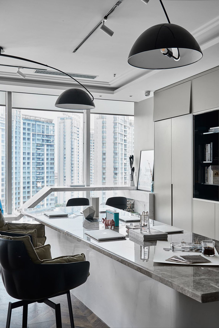 公寓式辦公室辦公區(qū)裝修設(shè)計(jì)效果圖