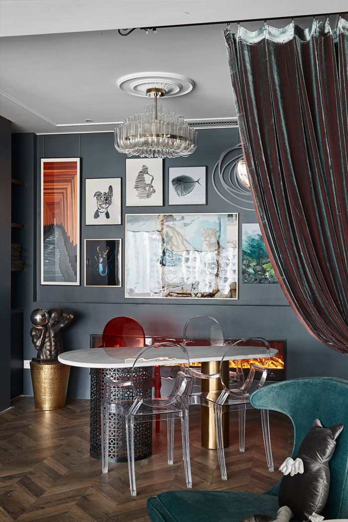 公寓式辦公室洽談區(qū)裝修設(shè)計(jì)效果圖