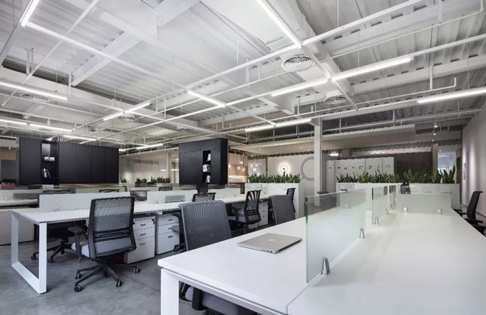 1300平方辦公室辦公區(qū)裝修設(shè)計(jì)效果圖