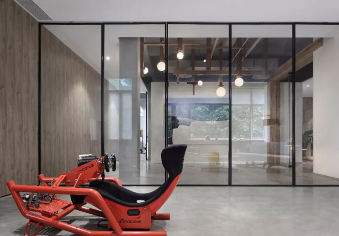 1300平方辦公室休閑區(qū)裝修設(shè)計(jì)效果圖