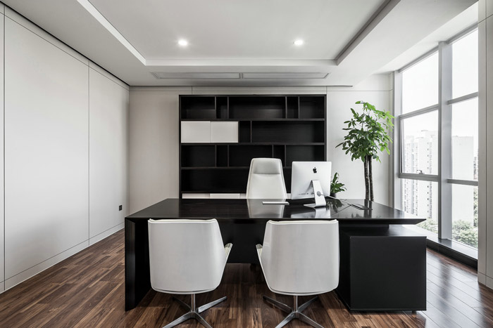 600m2現(xiàn)代總經(jīng)理辦公室裝修設(shè)計(jì)效果圖