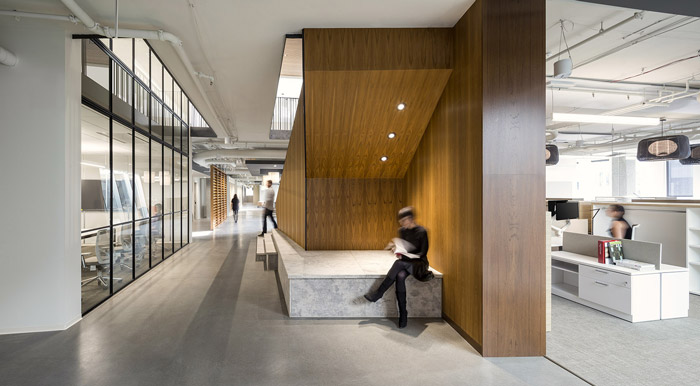 商業(yè)辦公空間過道裝修設計效果圖