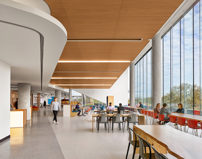 辦公大樓交流區(qū)裝修效果圖