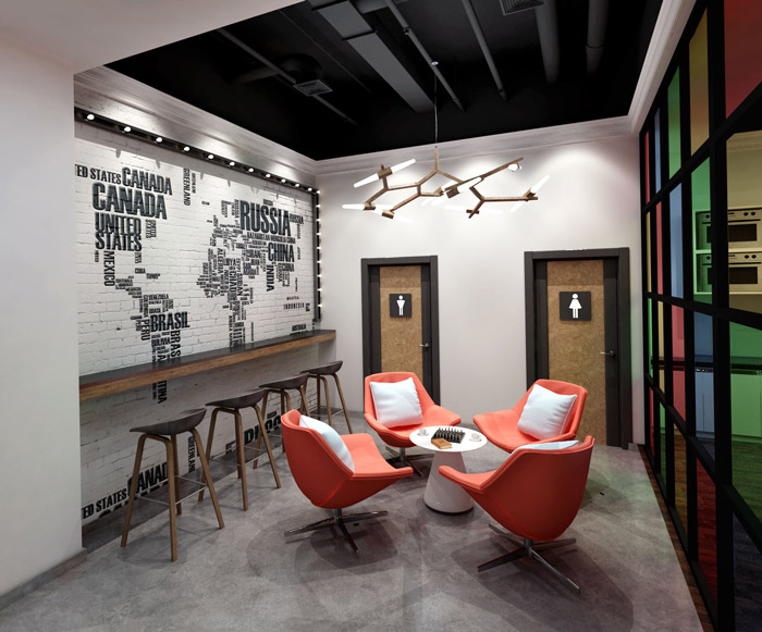 攝影公司辦公室交流區(qū)設(shè)計(jì)效果圖