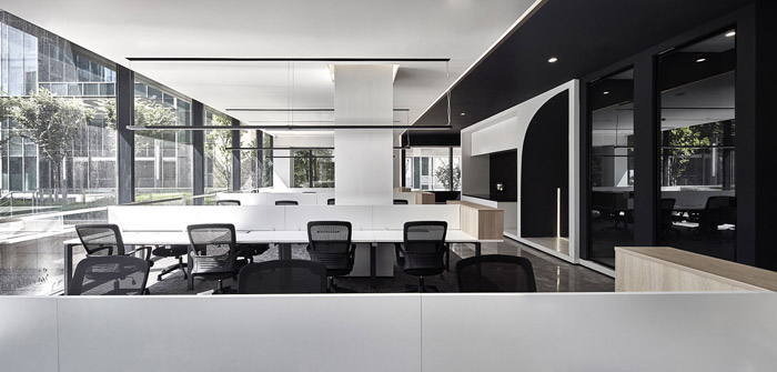 獨棟別墅辦公室辦公區(qū)裝修設(shè)計效果圖