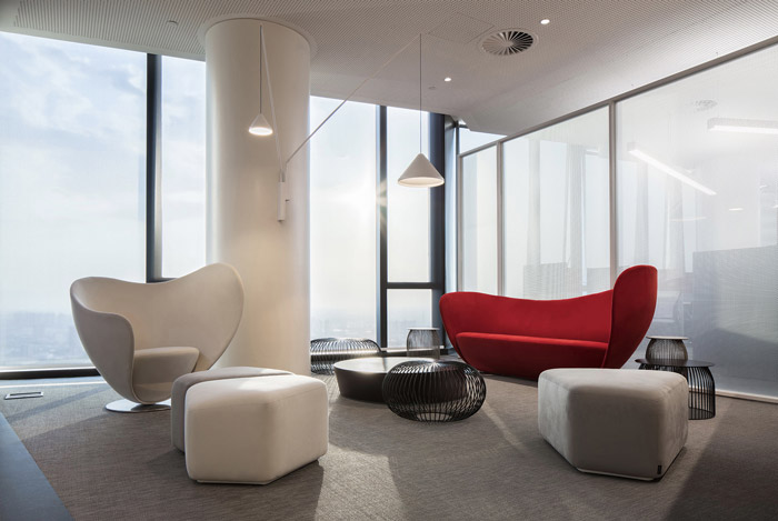 集團辦公樓洽談室設計效果圖