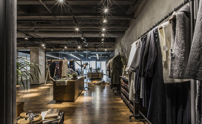 東方禪意辦公室展區(qū)裝修效果圖