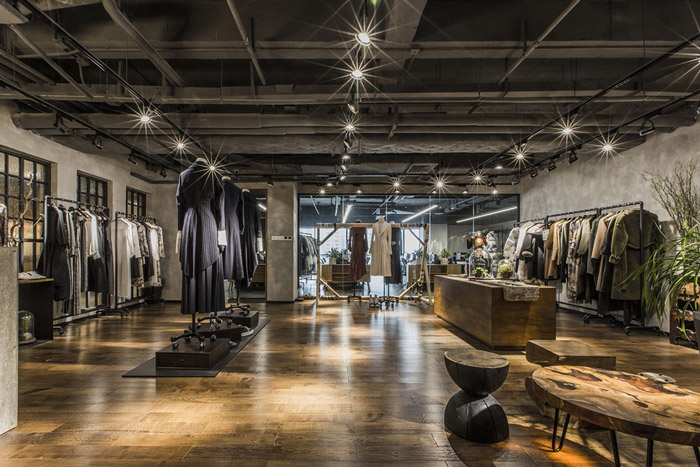 東方禪意辦公室展區(qū)裝修效果圖