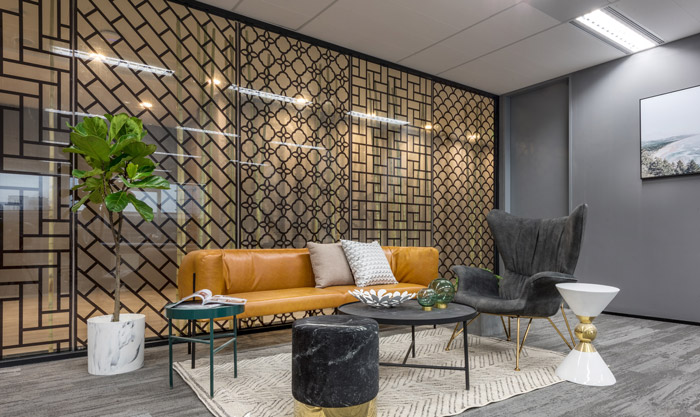 清爽辦公室休息區(qū)裝修設(shè)計(jì)效果圖