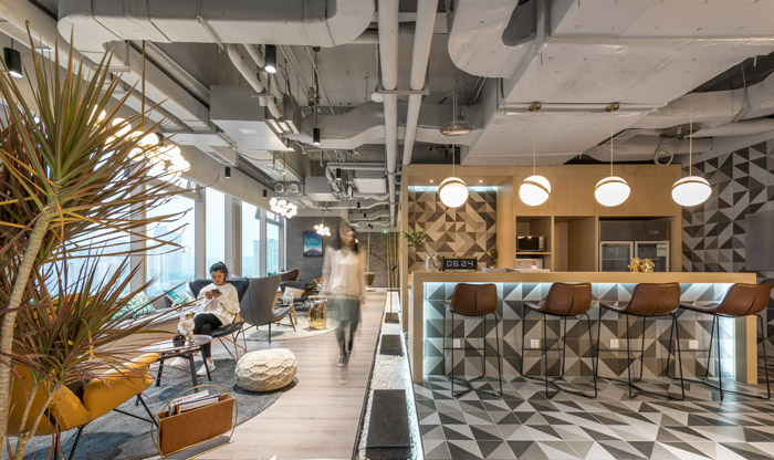 清爽辦公室茶水間裝修設(shè)計(jì)效果圖