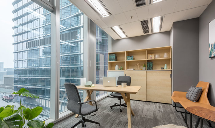 清爽總經(jīng)理辦公室裝修設(shè)計(jì)效果圖