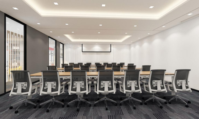 食品公司辦公室培訓(xùn)室裝修設(shè)計(jì)效果圖