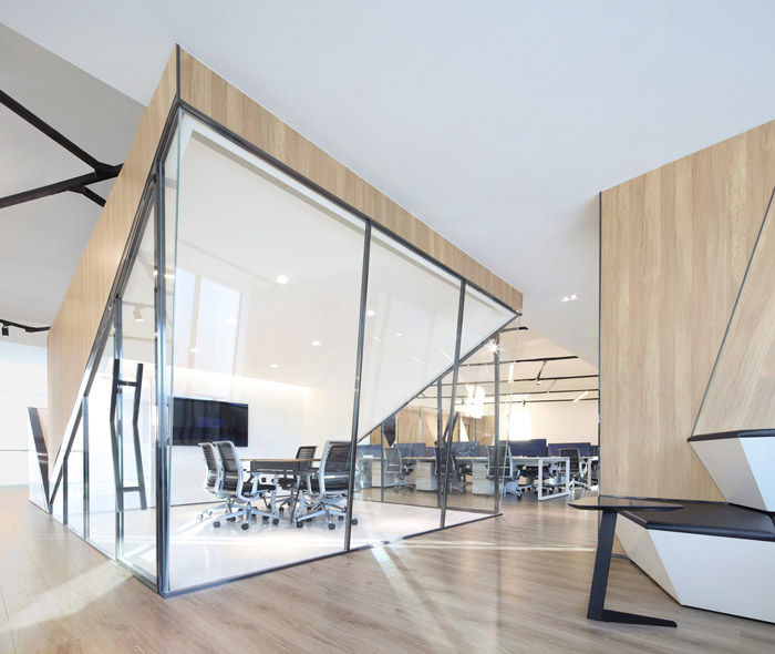 互聯(lián)網(wǎng)辦公室交流區(qū)裝修效果圖