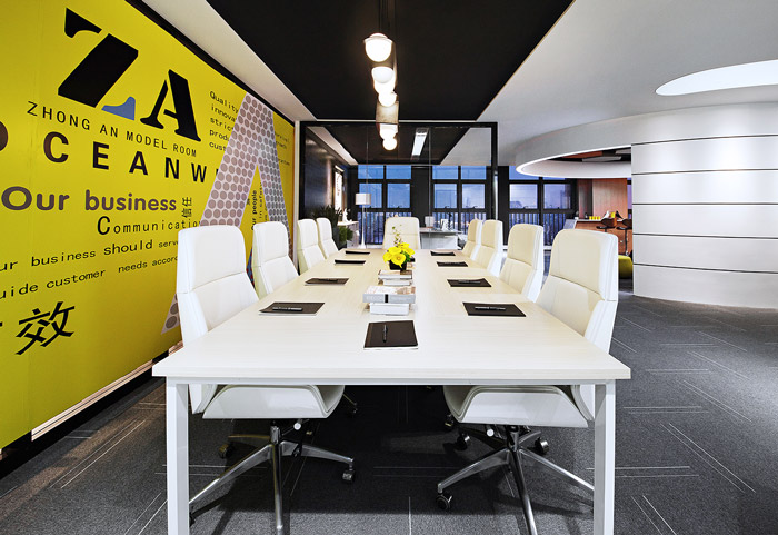 科技公司寫字樓會議室裝修效果圖