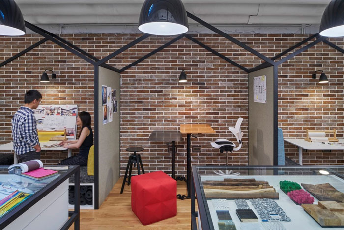 分公司辦公室交流區(qū)設(shè)計效果圖