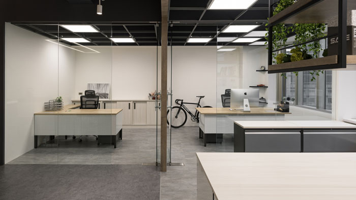 鞋業(yè)公司總經(jīng)理辦公室裝修效果圖