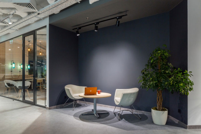 納維亞風(fēng)格辦公室交流區(qū)裝修效果圖