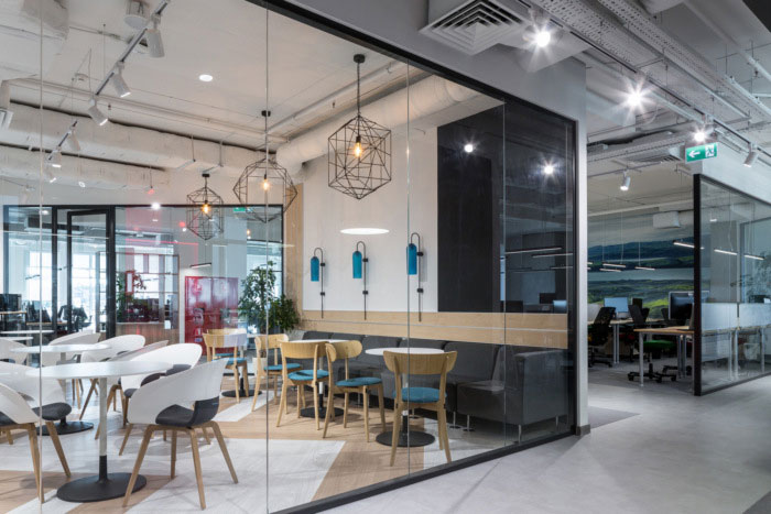 納維亞風(fēng)格辦公室休息區(qū)裝修效果圖