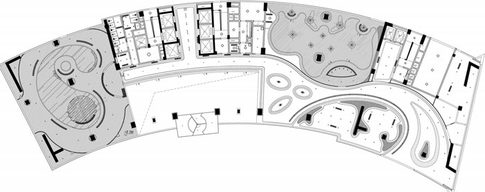 總部辦公大樓設(shè)計平面圖