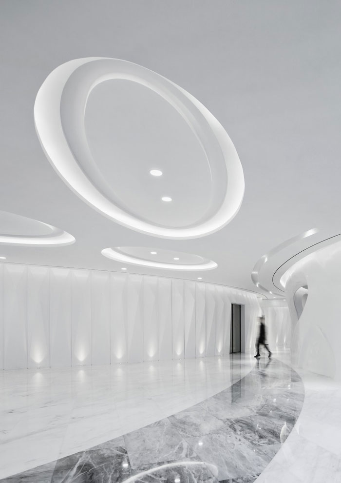 總部辦公大樓大廳設(shè)計效果圖