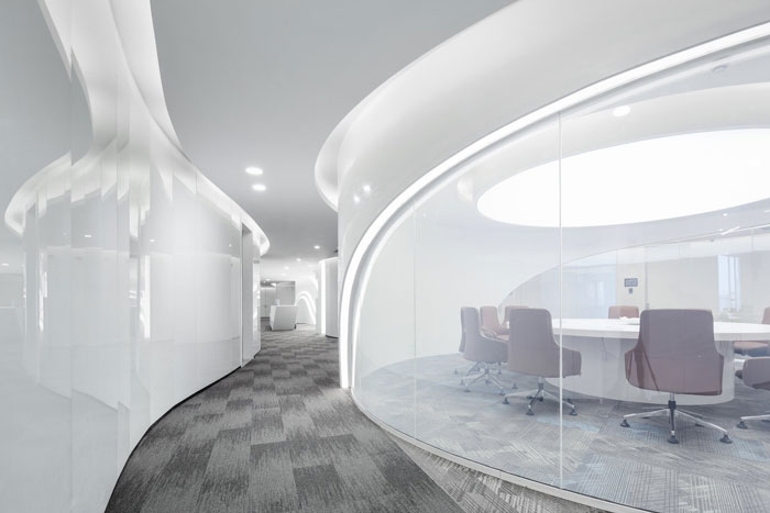 總部辦公大樓會議室設(shè)計效果圖