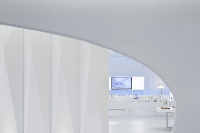 總部辦公大樓展區(qū)設(shè)計效果圖