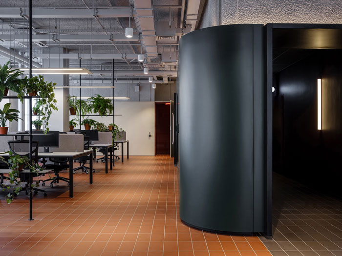 極簡主義辦公室辦公區(qū)裝修設(shè)計效果圖