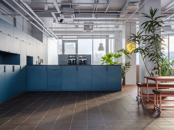 極簡主義辦公室茶水間裝修設(shè)計效果圖