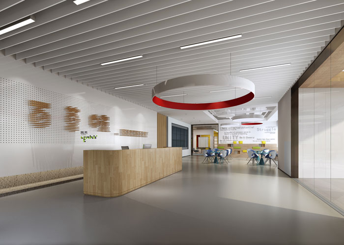 杭州食品公司辦公室裝修設(shè)計(jì)效果圖