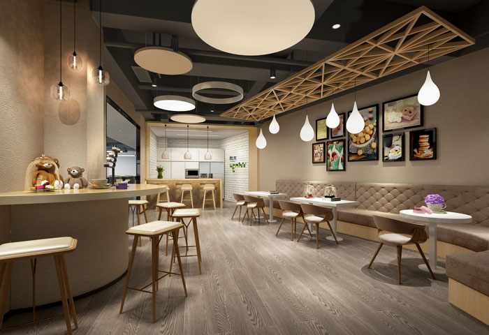 杭州食品公司辦公室餅干屋裝修設(shè)計(jì)效果圖
