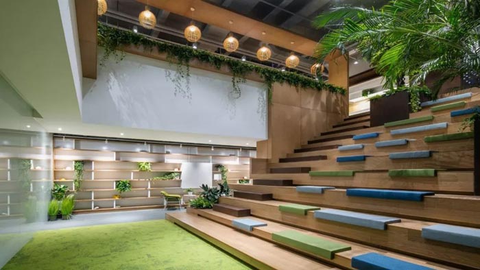 10000平方集團辦公室閱讀區(qū)設(shè)計方案