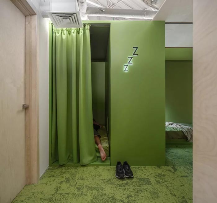 二(2)層辦公室午休區(qū)設計方案