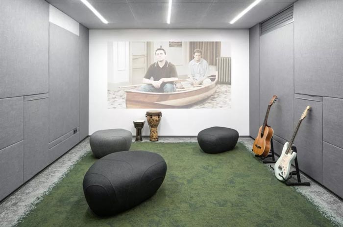 二(2)層辦公室休閑區(qū)設計方案