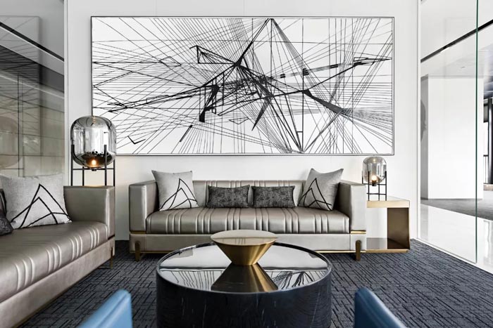 辦公樓綜合體二層洽談設(shè)計方案