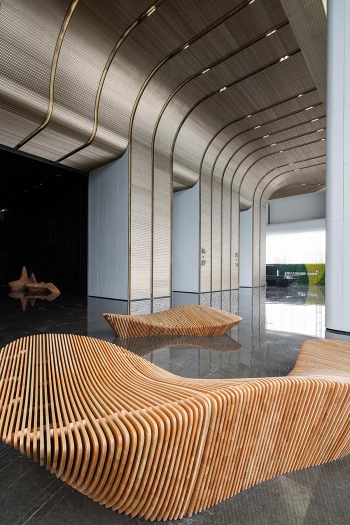 3000平方辦公樓大堂設計方案