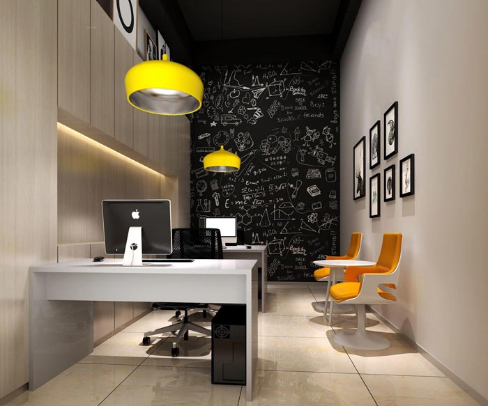 創(chuàng)業(yè)孵化器辦公區(qū)裝修設(shè)計(jì)效果圖