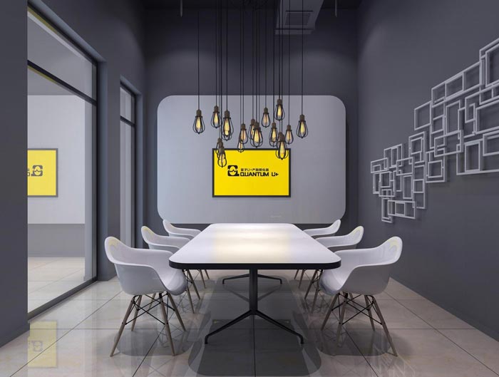 創(chuàng)業(yè)孵化器會(huì)議室裝修設(shè)計(jì)效果圖