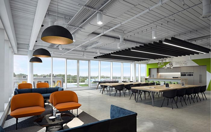 夾層樓辦公室休息區(qū)裝修設(shè)計效果圖