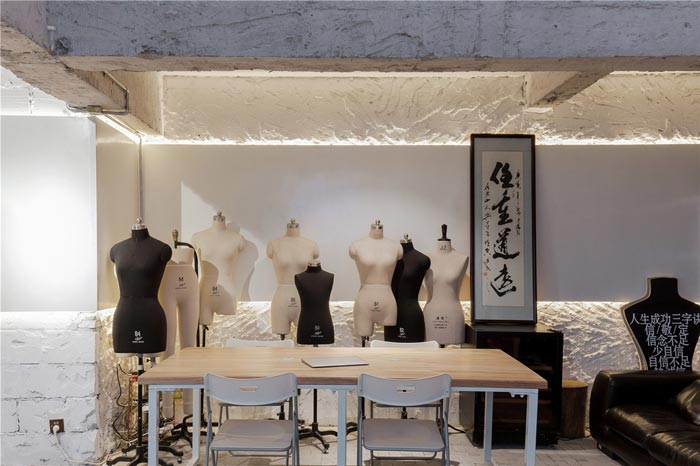 舊公寓改造辦公室開放區(qū)裝修設(shè)計(jì)效果圖