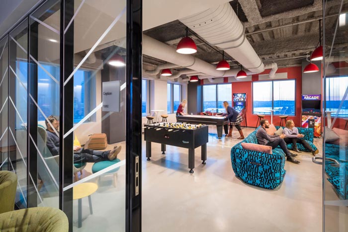 微軟研發(fā)中心休閑區(qū)設計方案