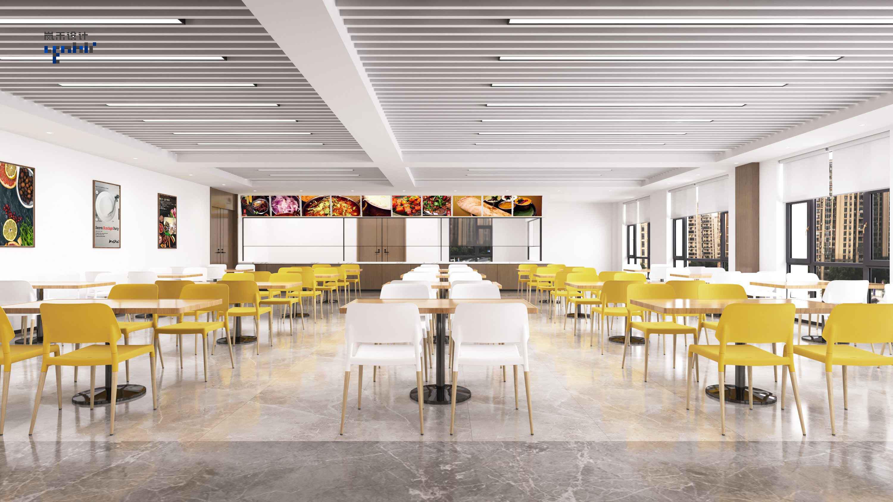 學(xué)校用餐區(qū)效果圖