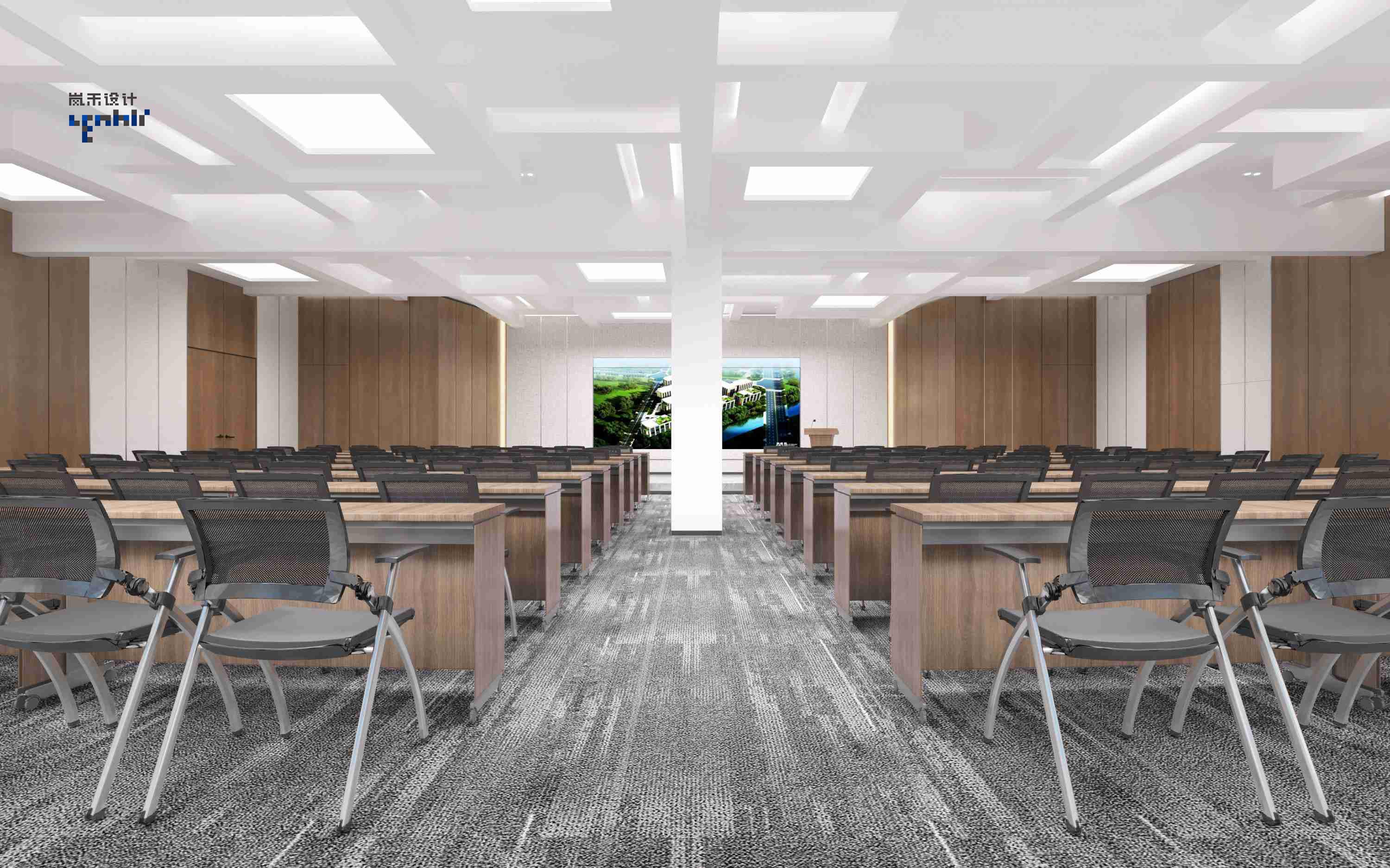 報(bào)告廳效果圖