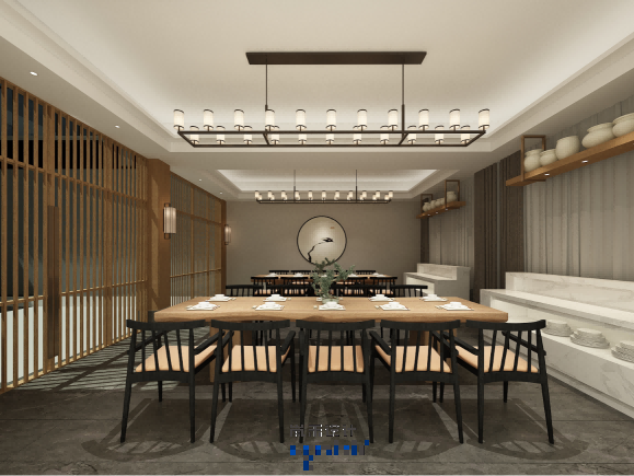 用餐區(qū)域效果圖