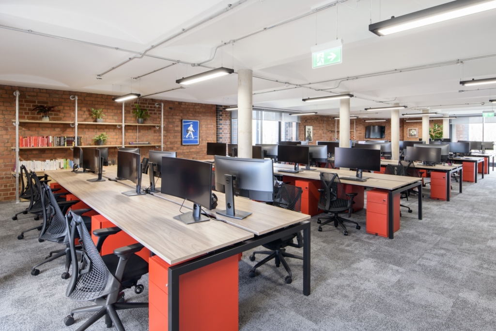 生物技術辦公室裝修案例【370平方米】