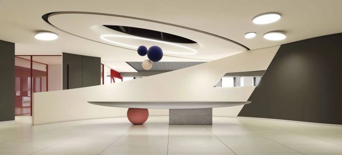 杭州影視行業(yè)上市公司辦公室設(shè)計(jì)【1250